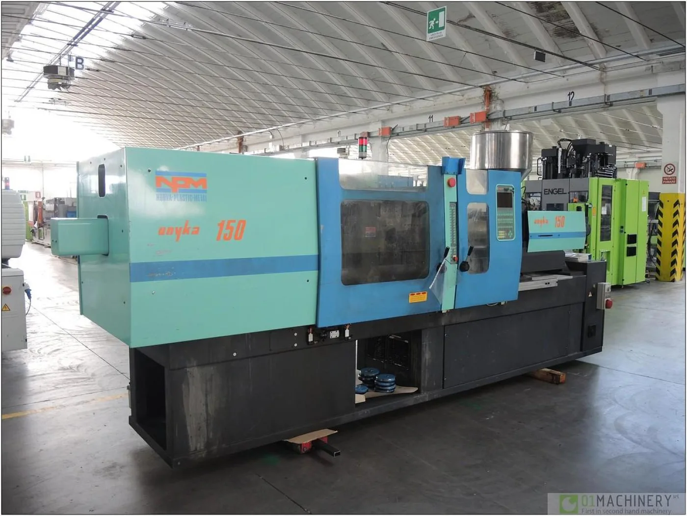 2001 PLASTIC METAL UNIKA 150 IN0234 - 3