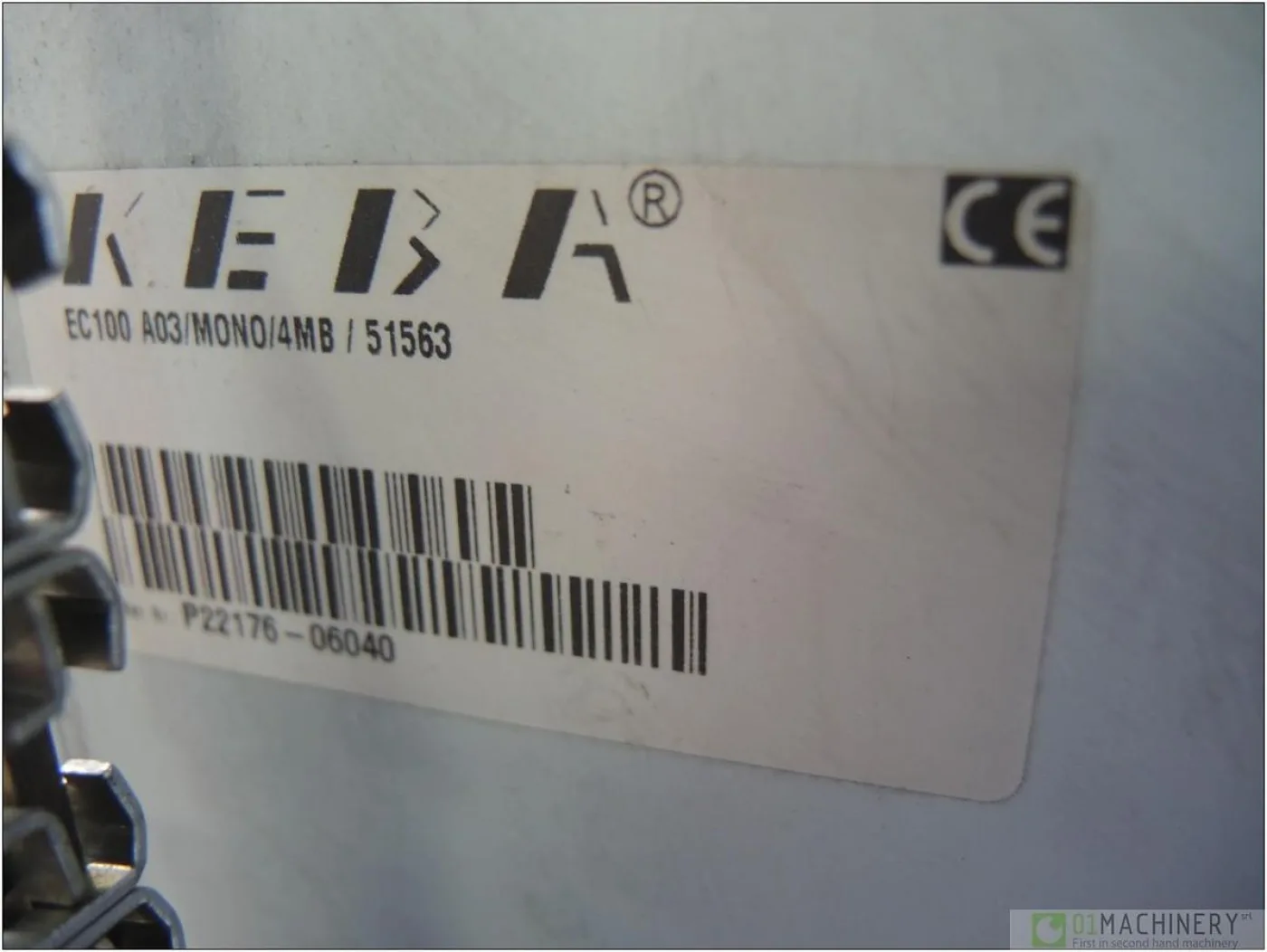 2001 KEBA EC100A03MONO4MB51563 AI2088 - 4