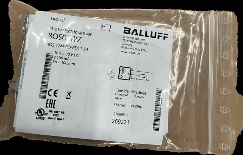 Balluff Lichttaster BOS 12M-PO-RD11-S4