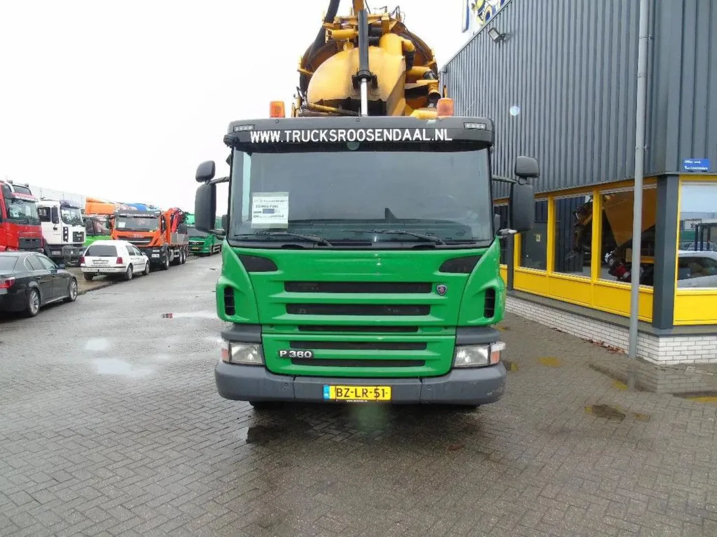 Scania P360 360 + COMBI VACUUM WIEDEMANN + 6X4 - 8