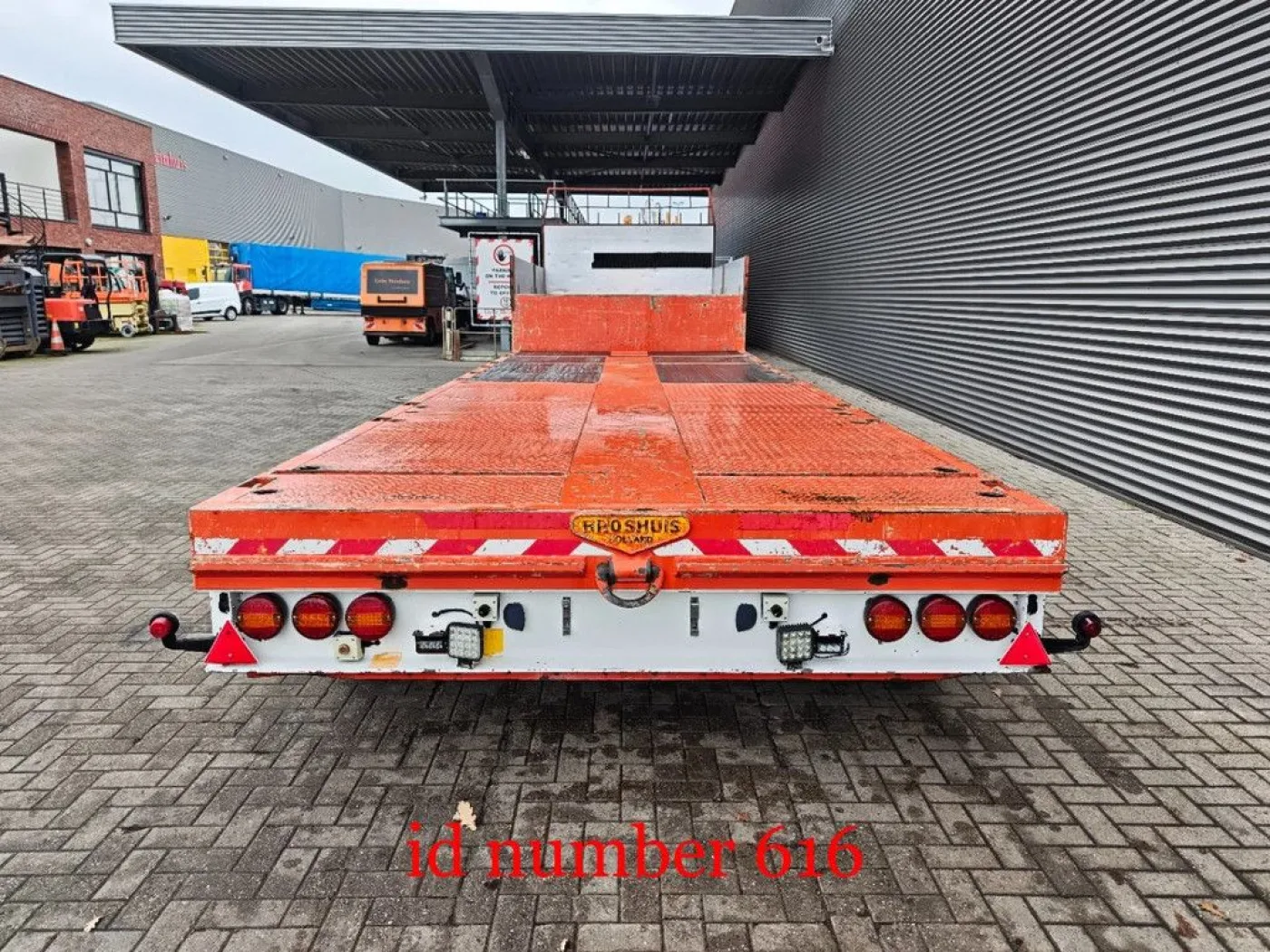 Broshuis E2485 3.8 Meter Extandable! - 5