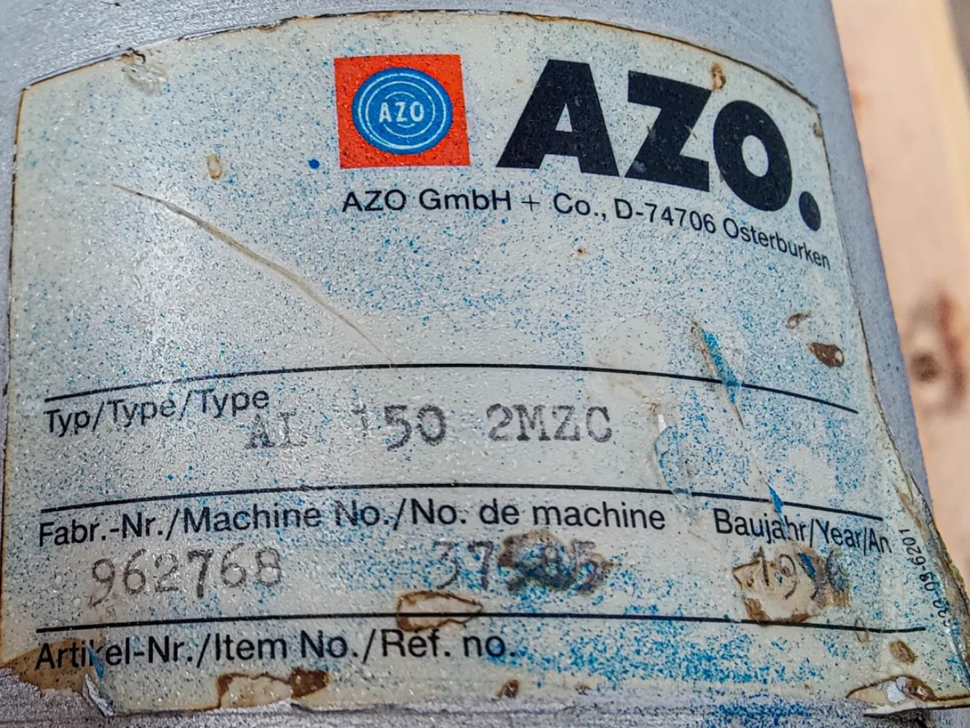 DMN Westinghouse AL 150/2MZC "Easy clean" - Rotating valve - 2