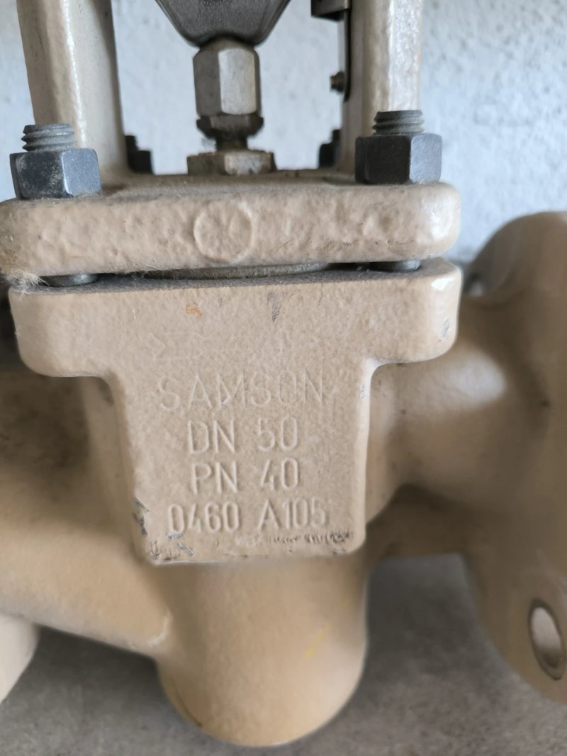 PROPORTIONAL CONTROL VALVE SAMSON DN50 PN40 ATEX WITH PNEUMATIC ACTUATOR 324102