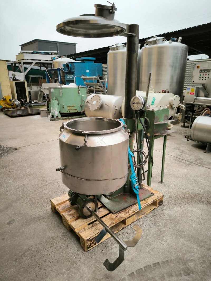 CEDISA 120 LITERS JACKETED REACTOR