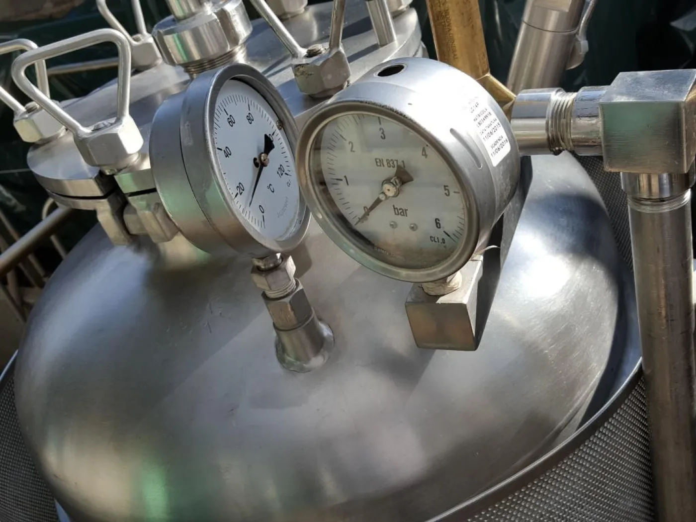 SERBATOIO INOX CARRELLATO – CALMIC CISA MOD. 200 L - 4