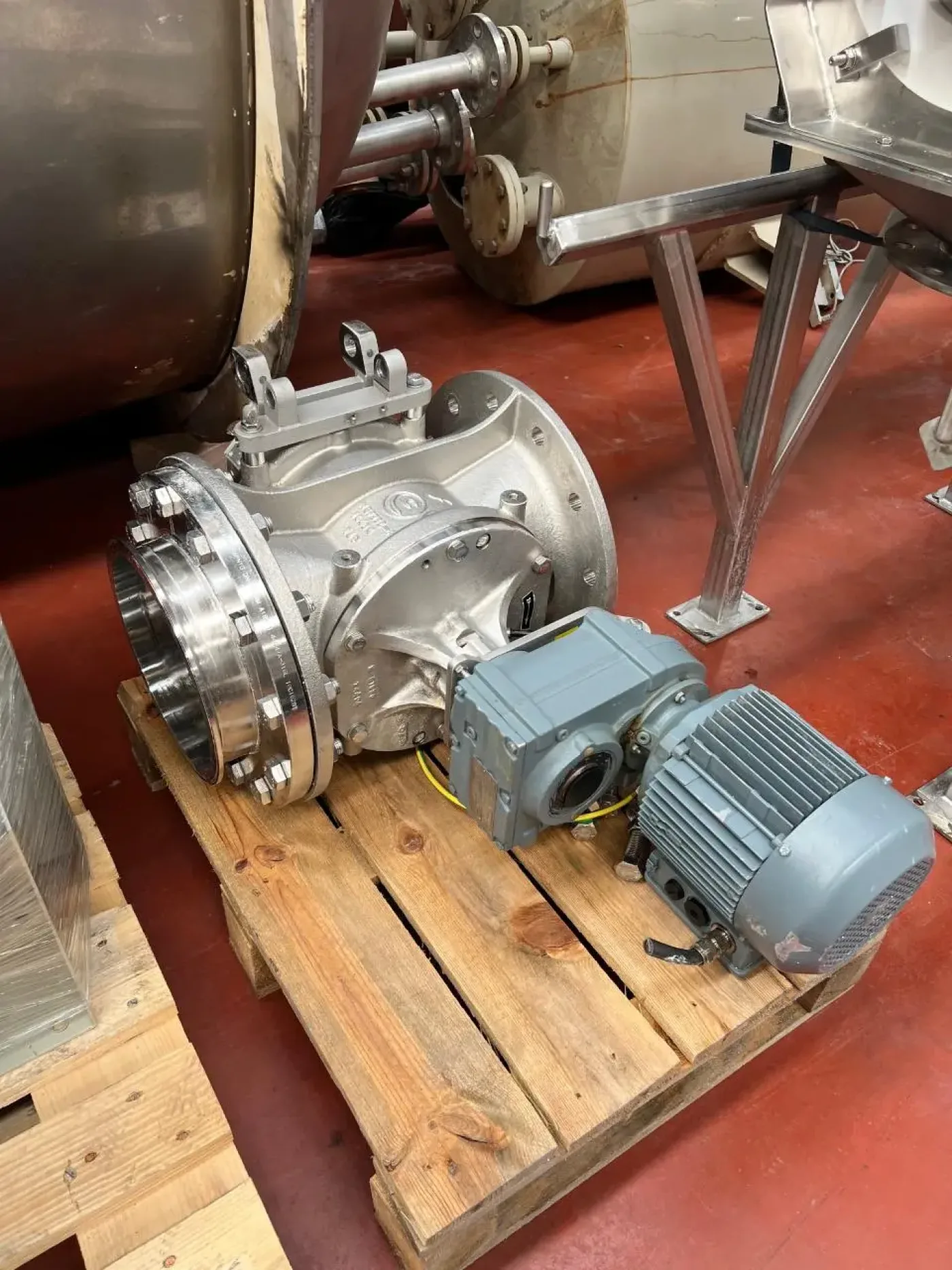 USED ATEX COPERION STAINLESS STEEL 316 ROTARY VALVE - 6