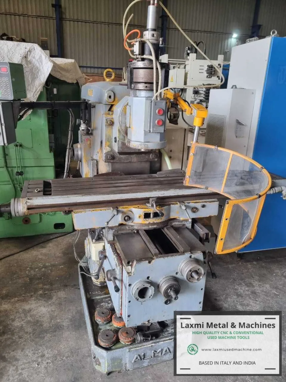 UNIVERSAL MILLING MACHINE, ALMA - mod. U2 - Laxmi Metal & Machines, Rohtak