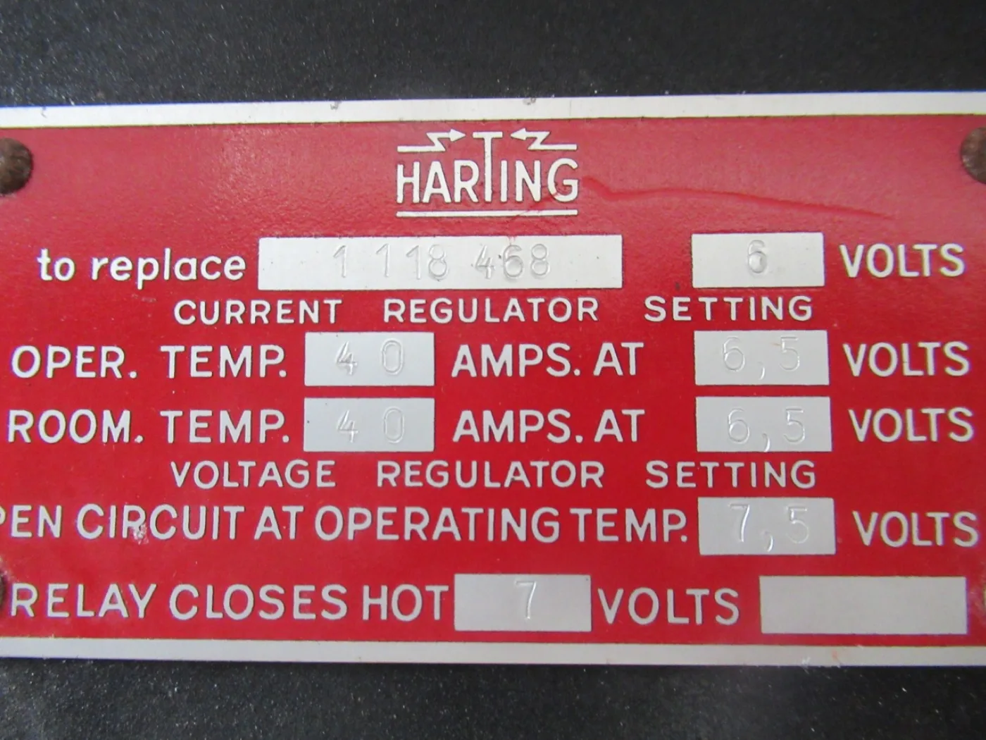 Spanningsregelaar 6 volt 40 amp (NOS) - 2