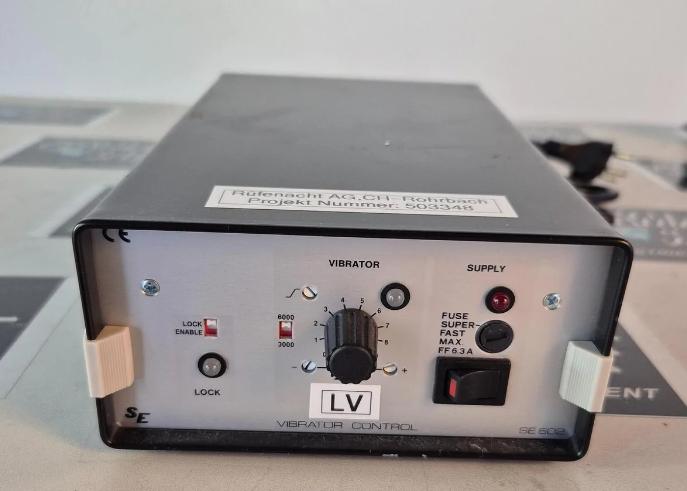 Rüfenacht AG Vibrationsregler Typ SE60 - 2