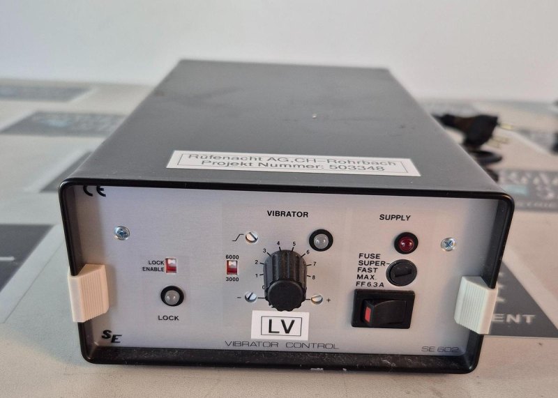 Rüfenacht AG Vibrationsregler Typ SE60