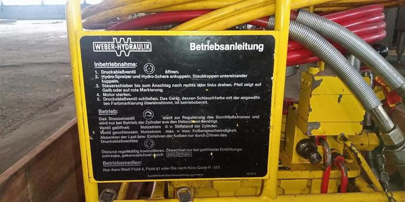 Weber Hydraulik Spreitzer - 4