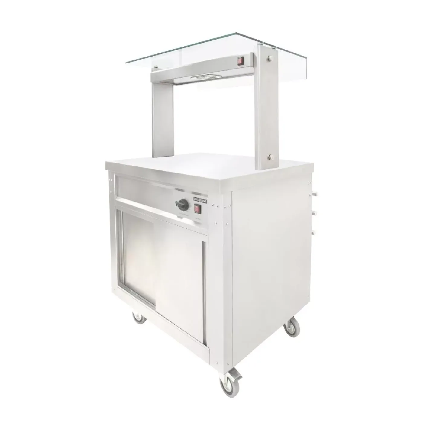 Parry Hot Cupboard with Heated Gantry 860mm FS-H2PACK - islandcatering - 3