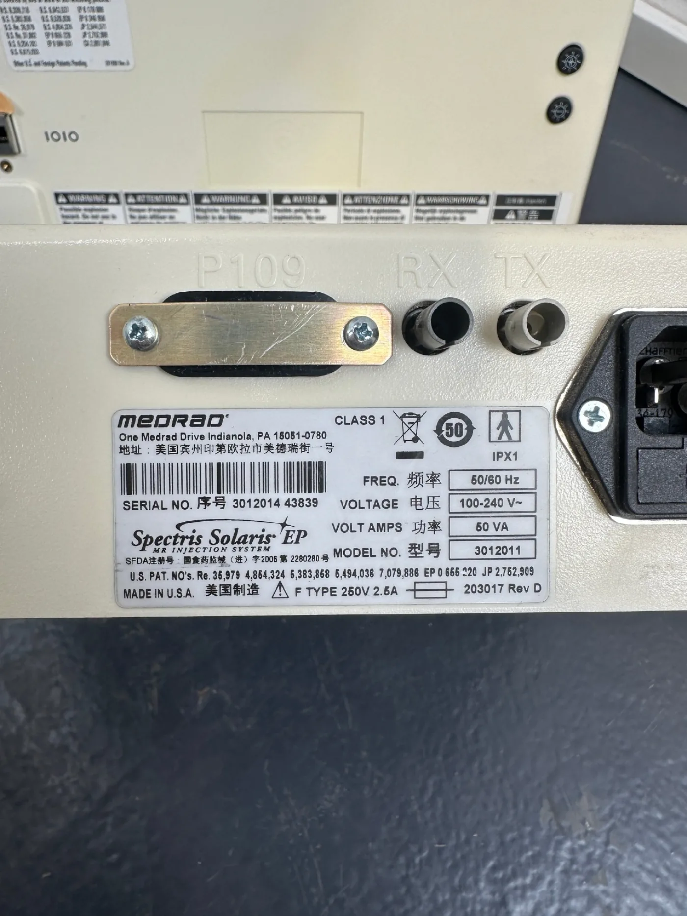 Medrad Spectris Solaris EP Hochdruckspritzenpumpe (MRT) - 6