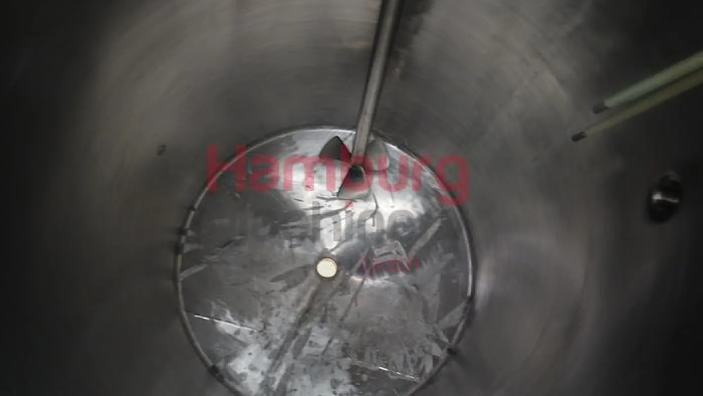 Small single jacketed tank with propellor agitator, 120 liter - 6