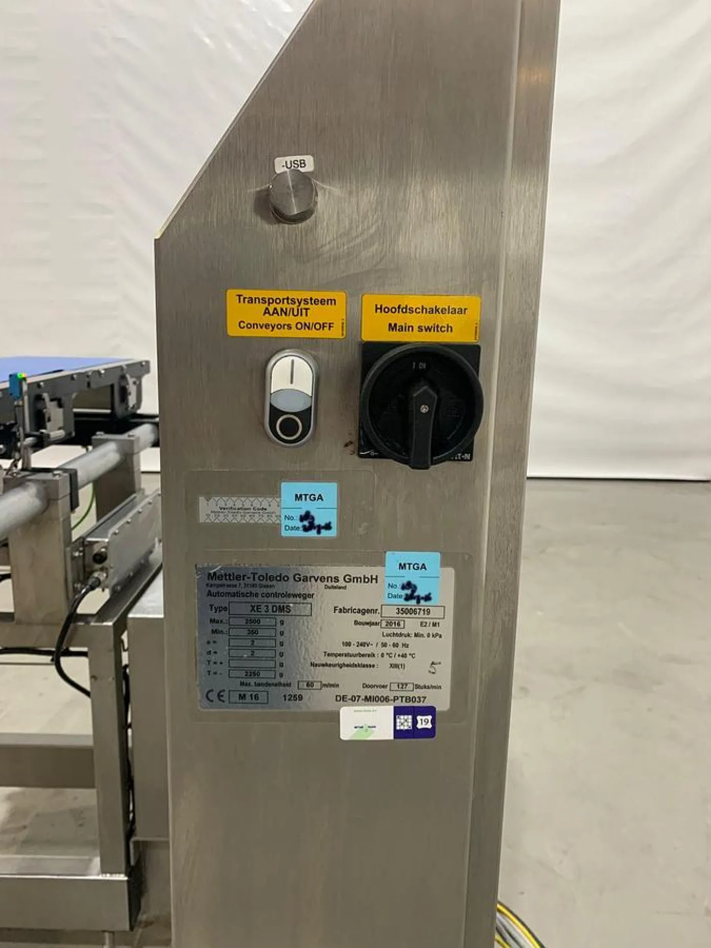 2016 Mettler Toledo Checkweger, XE 3 DMS - 6