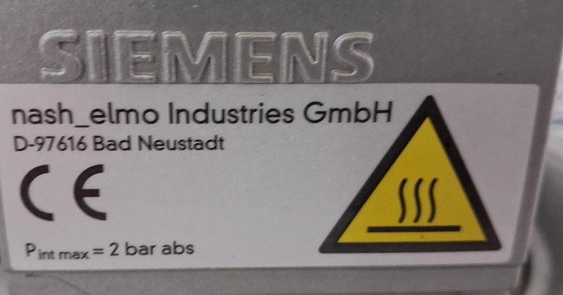 Siemens / Nash-Elmo 2BH1400-7AH06 Seitenkanalverdichter / Vakuumpumpe