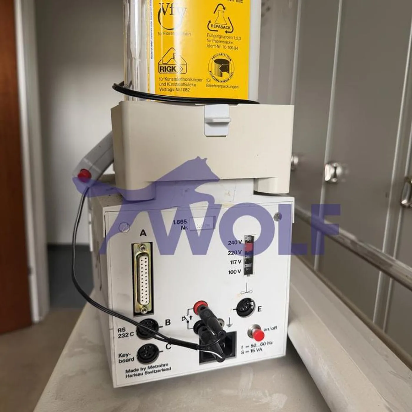 Dosiersystem METROHM HERISAU Swiss - Type 665 Dosimat. - 3