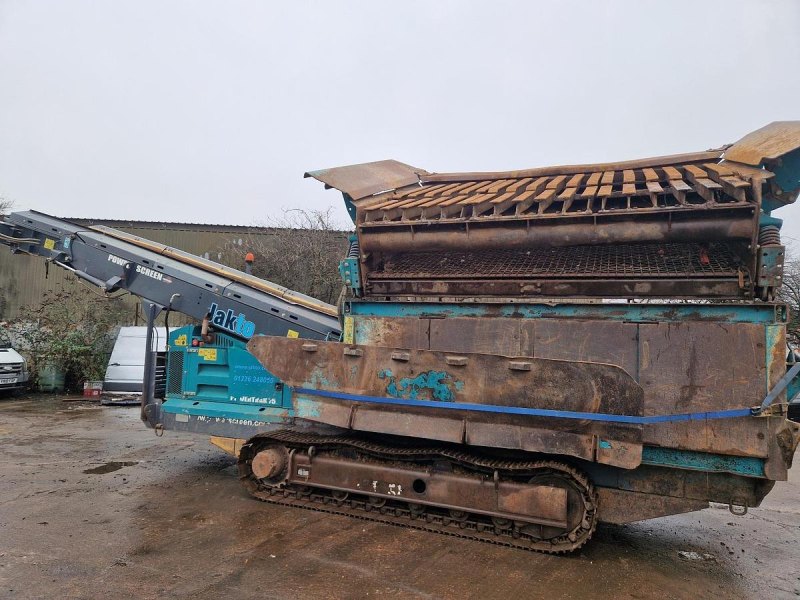 2017 Powerscreen Powertrack 750 Tracked Scalping Screen Screener