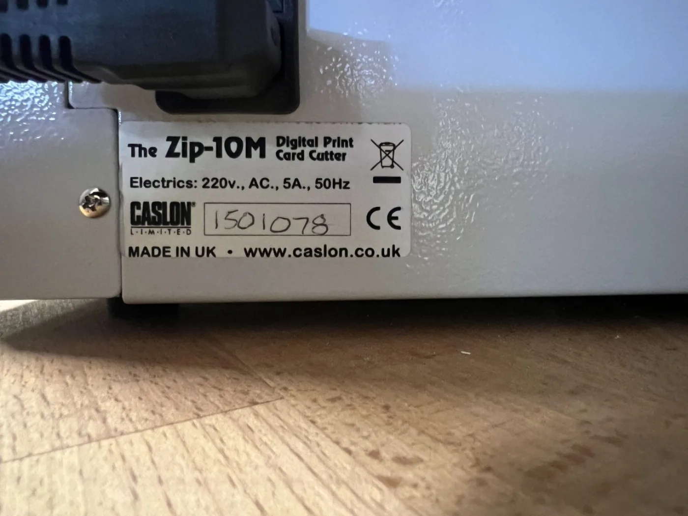 CASLON ZIP-10M - 7