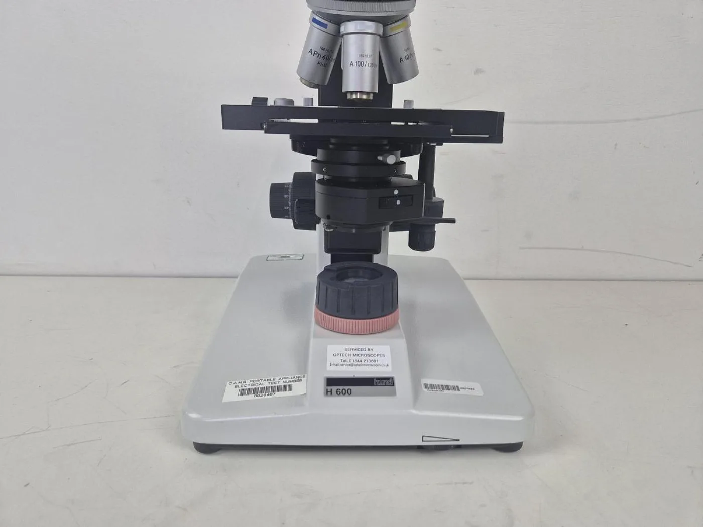 Hund Wetzlar H600/12 Microscope - 4