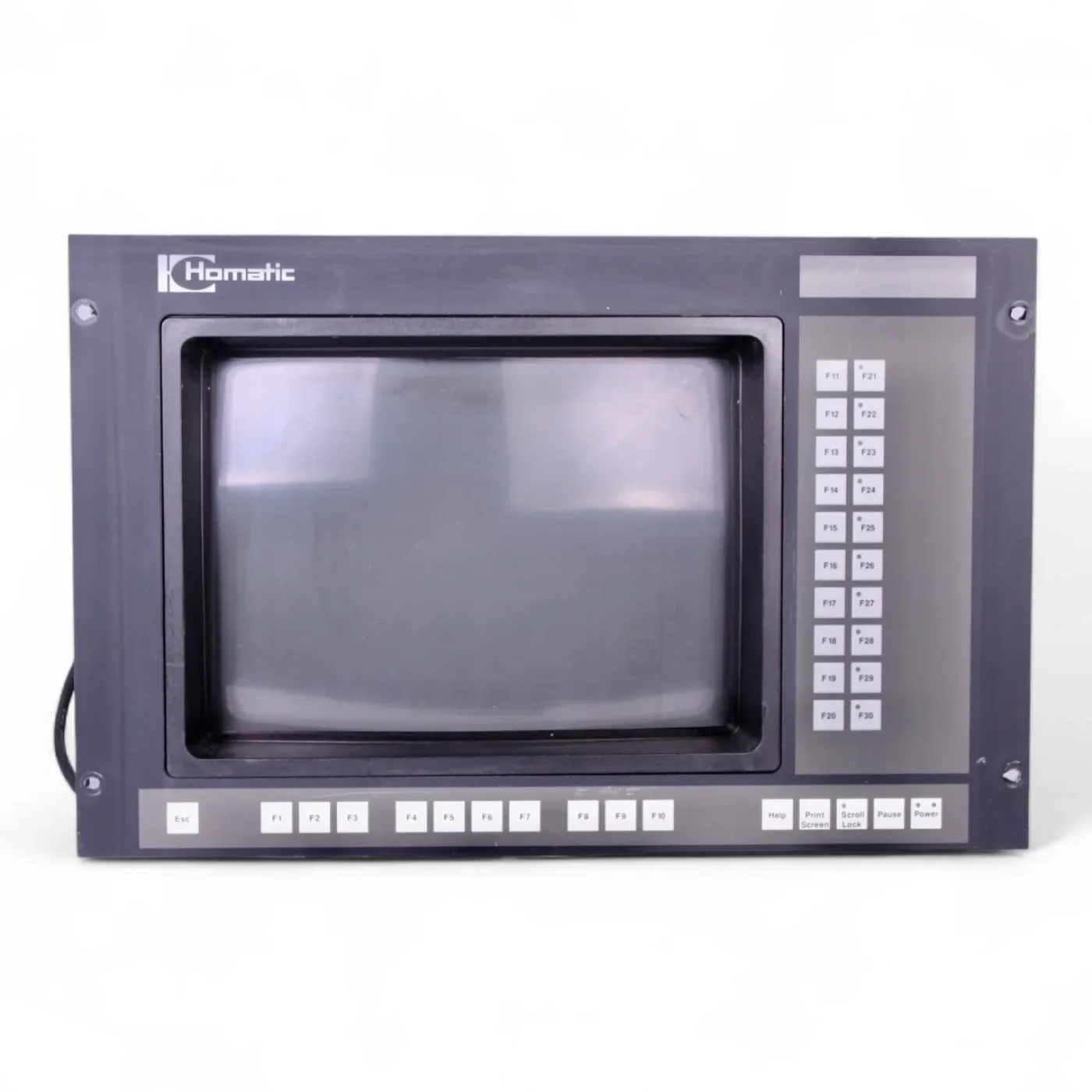 HOMAG Bildschirm 14" SVGA Monitor Bedienteil Kurzhub-Tastatur Art.-Nr. 2083020023 – 4086060353 - 2