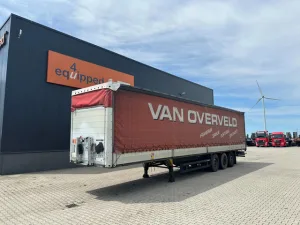 Schmitz Cargobull Bordwände / SAF + Scheibebremsen / 2x Liftachse / galvanisiert / Innenhöhe: 2.80m / NL-Auflieger, 2x vorhanden