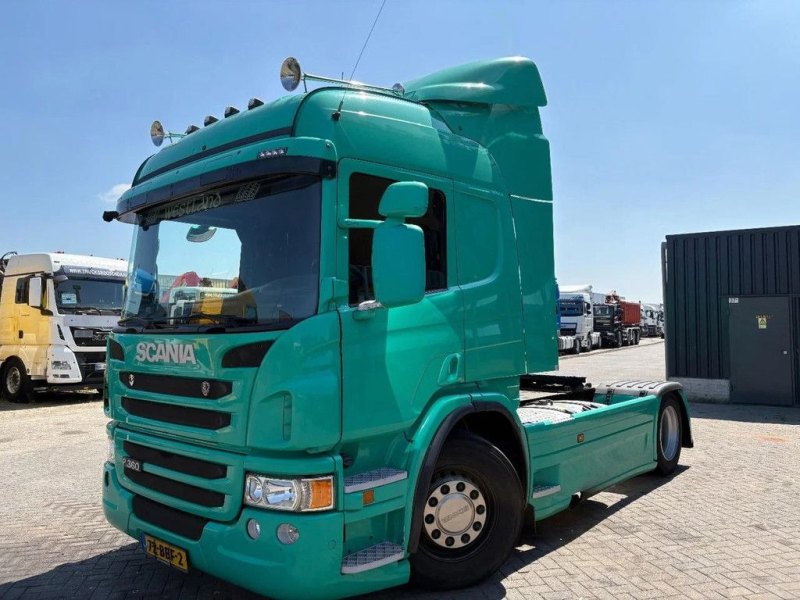 Scania P 360 + euro 5 + spoiler