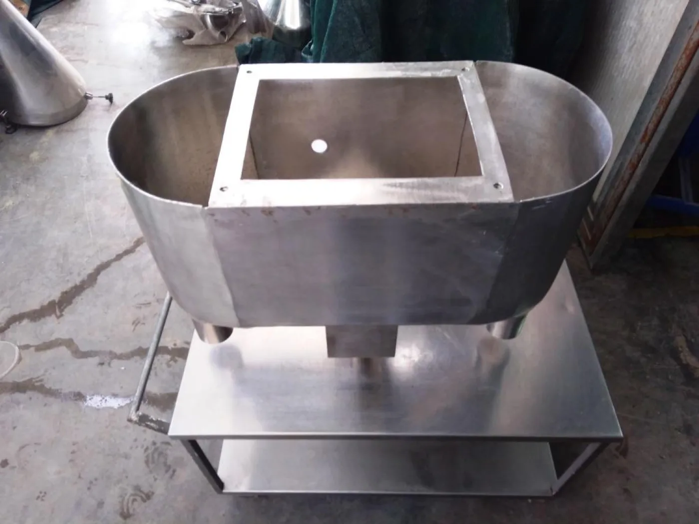 TRAMOGGIA IN ACCIAIO INOX A DUE USCITE - 6