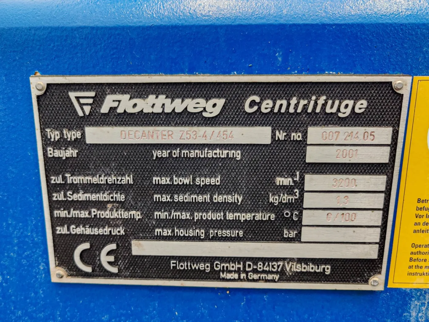 Flottweg Z53-4/454 - Decanter - 7