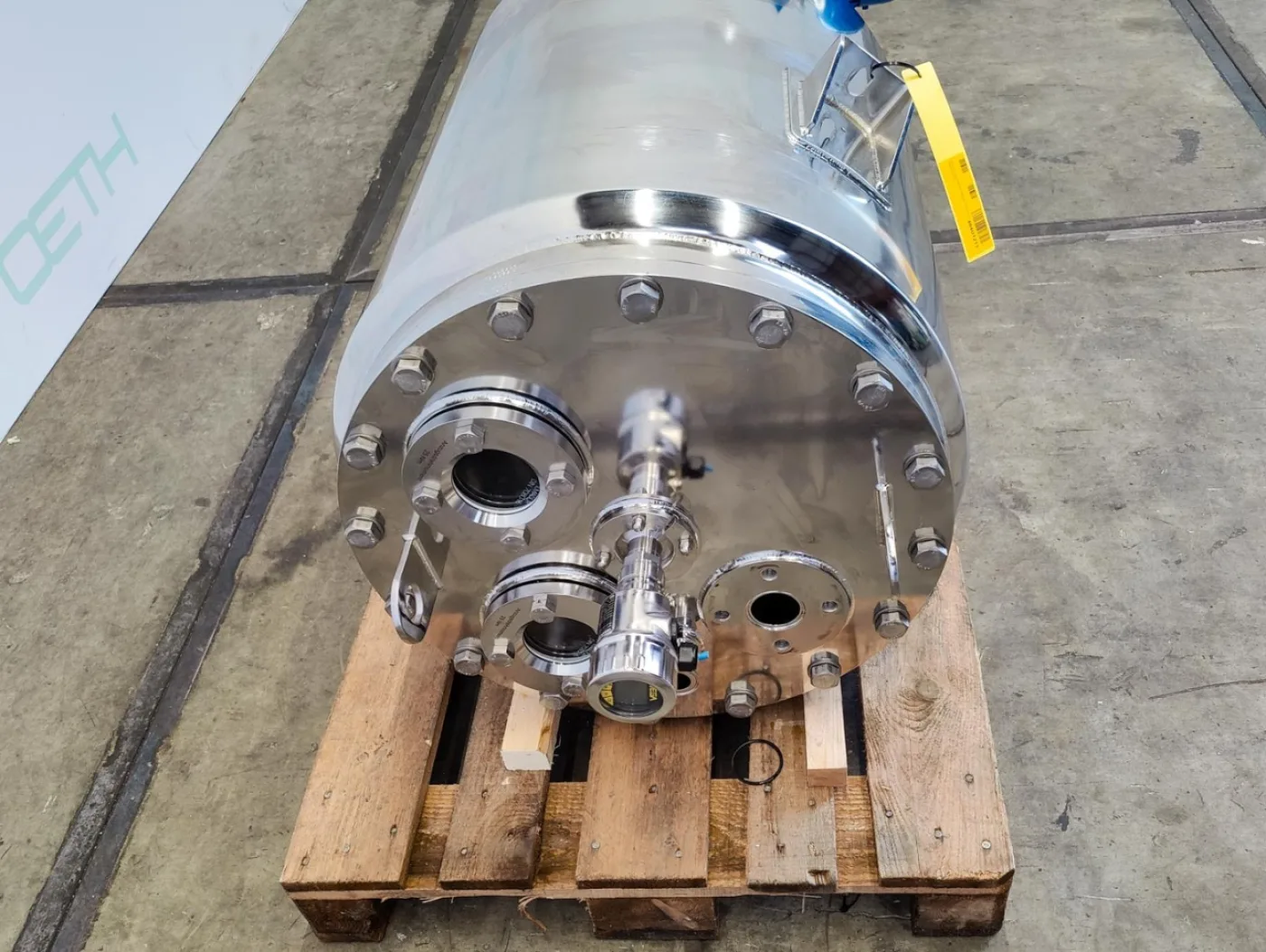 Edelstahl Maurer 130 Ltr. - Mirror-Polished Fraction Collector (Pharma Design) - Bioreactor - 4