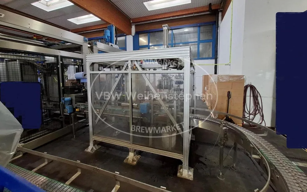 Repacking machine