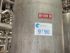 USED AGUILAR TANK AND STAINLESS STEEL ROOMS 650 LITERS