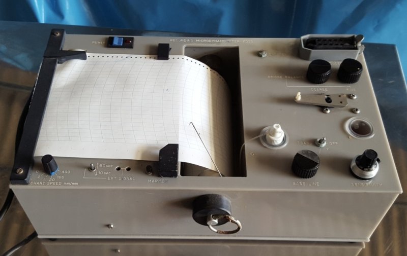 REGISTRATORE MICRODINAMOMETRO – UGO BASILE – MOD. UNIRECORD