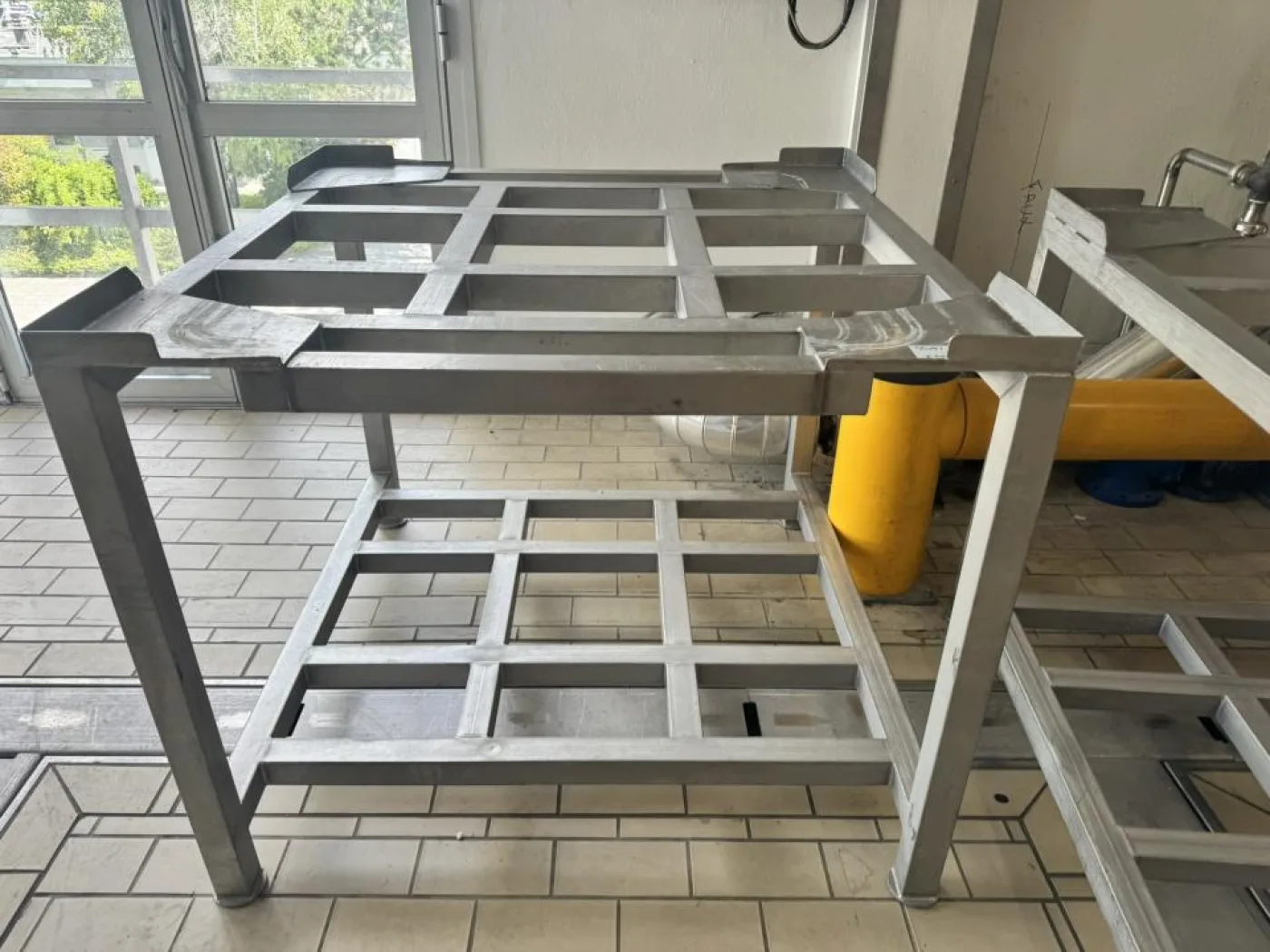 IBC stainless-steel support stand 3x - 5