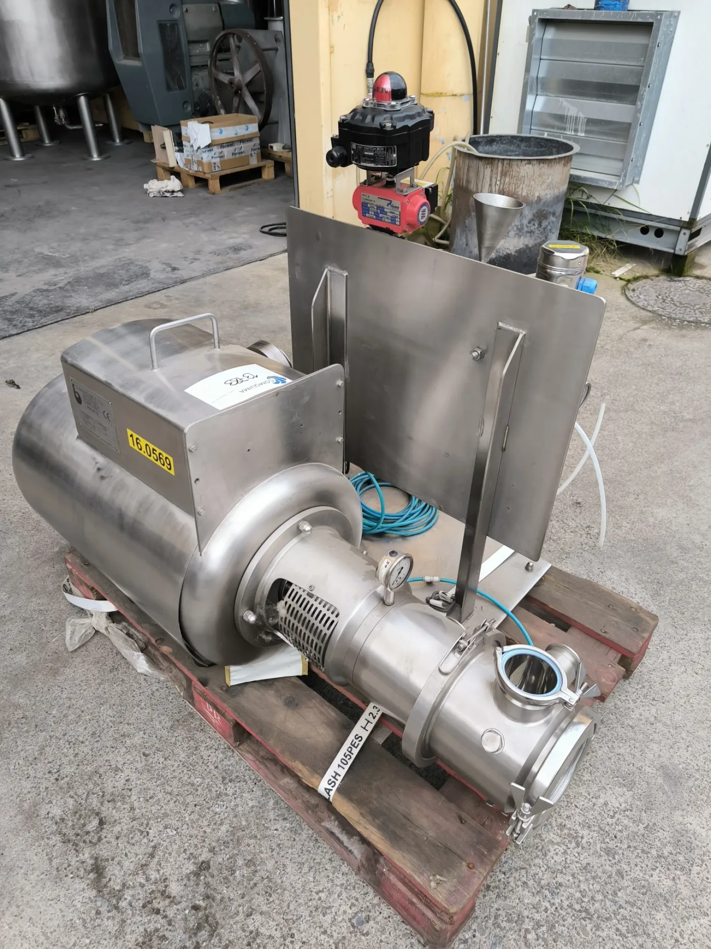 IN LINE HOMOGENIZER E.BACHILLER BACH LINE 150 ATEX - 1