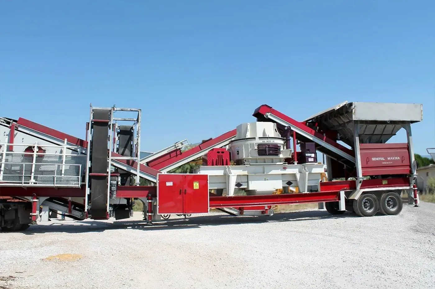 GNR-MVSI 900 — Mobile Vertical Shaft Impactor (VSI) Sand & Shaping Crusher - 6