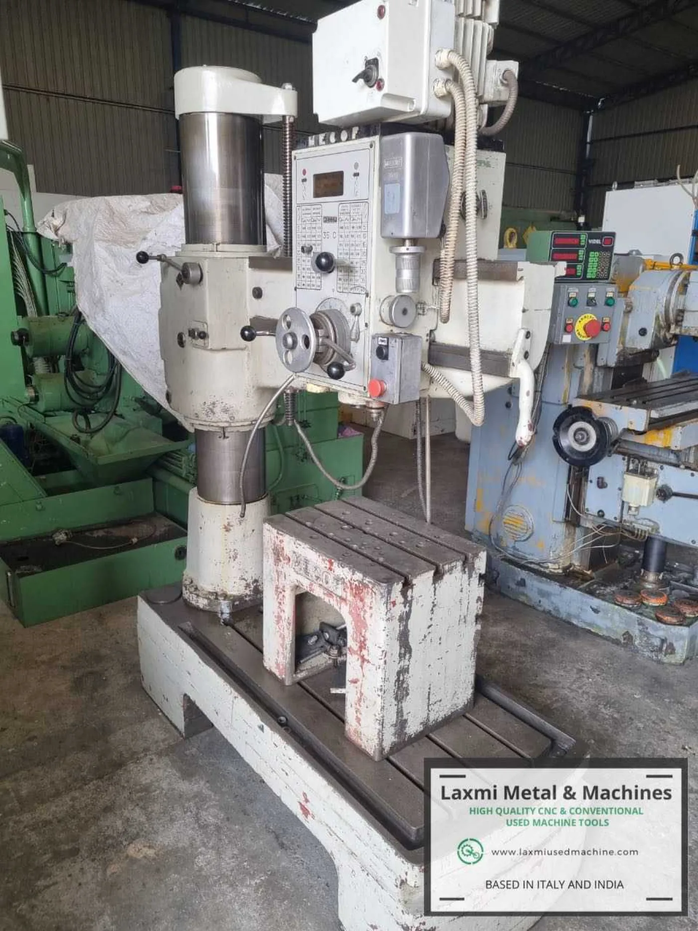 RADIAL DRILL, MECOF - 35C - Laxmi Metal & Machines, Rohtak - 3