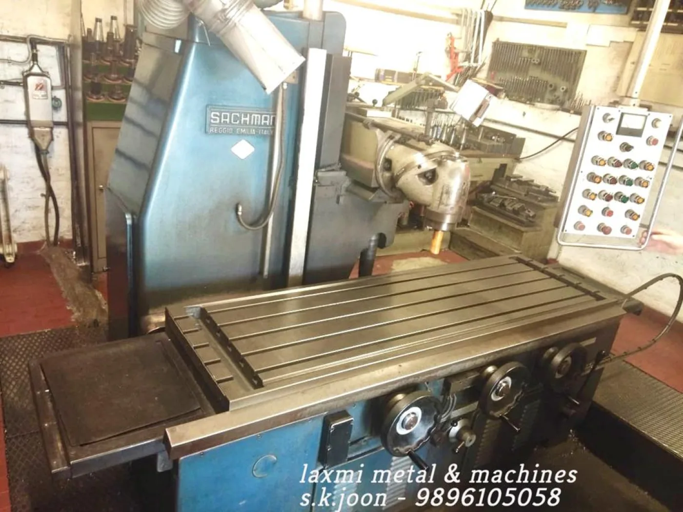 BED MILLING, SACHMAN - R type - Laxmi Metal & Machines, Rohtak - 2