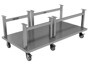 Falcon Mobile stand for Dominator Plus 1500mm wide models - islandcatering