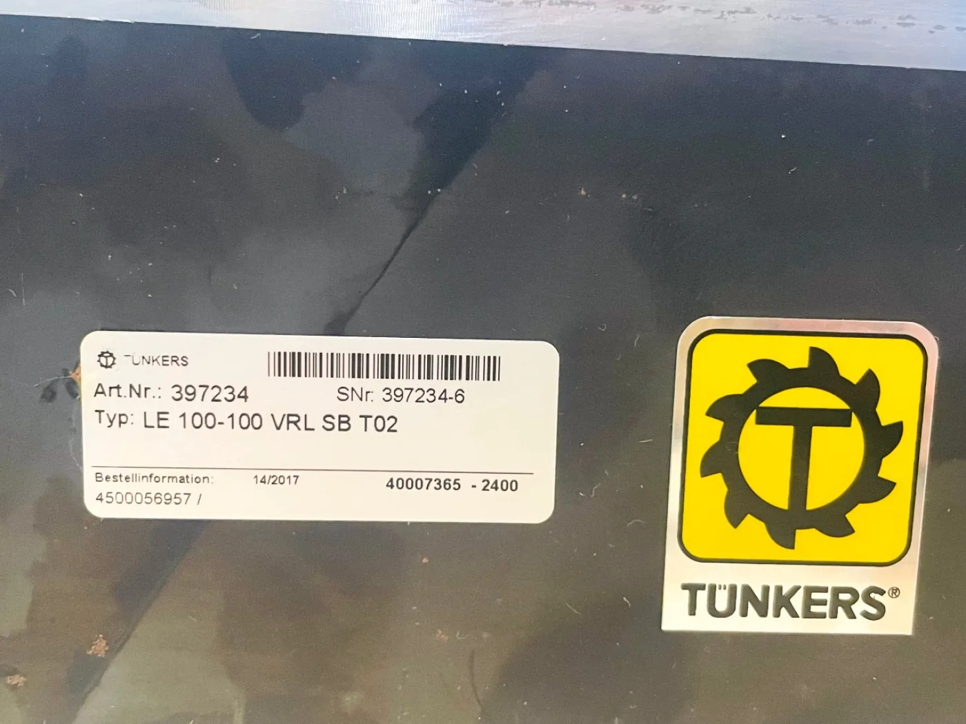 Tünkers Pneumatische Lineareinheit LE100-100 VRL SB T02 - 7