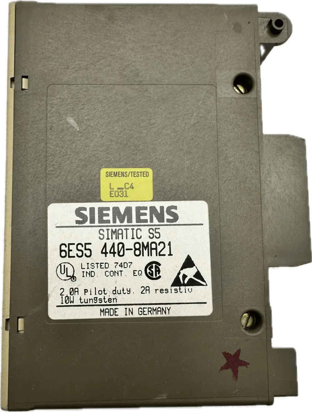 Siemens SIMATIC S5 6ES5440-8MA21
