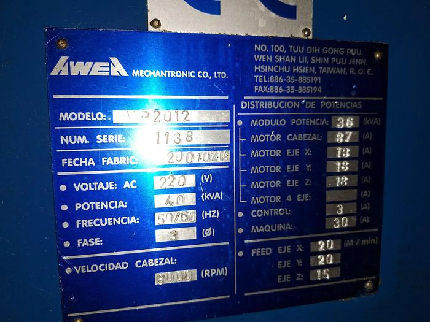 AWEA VP2012 - 3