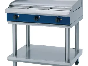Blue Seal Evolution Electric Cooktop Griddle on Stand 900mm E516A-LS - islandcatering
