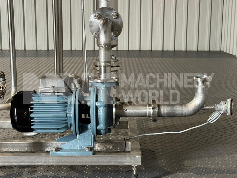 Shell-In-Tube Tubular Heat Exchanger – Steam Heater Skid with Pump