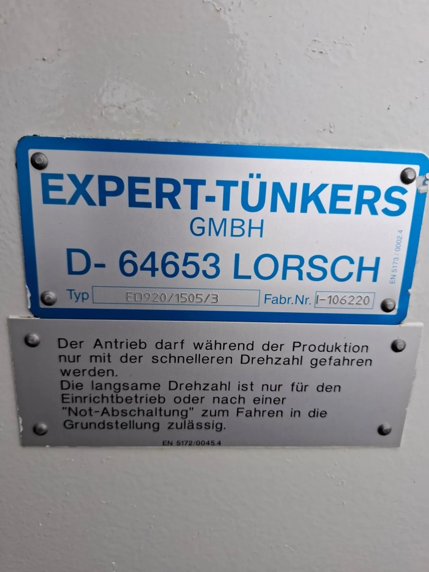 Expert- Tünkers ED920/1505/3 Drehtisch - 3