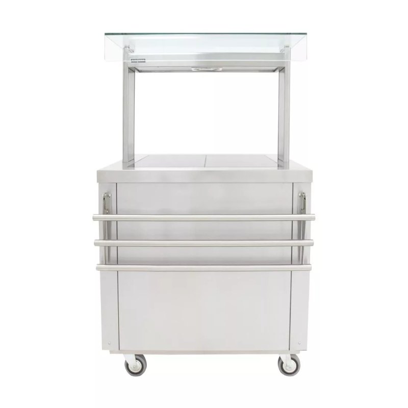 Parry Flexi-Serve Hot Cupboard with Hot Top and Quartz Gantry FS-HT2PACK - islandcatering