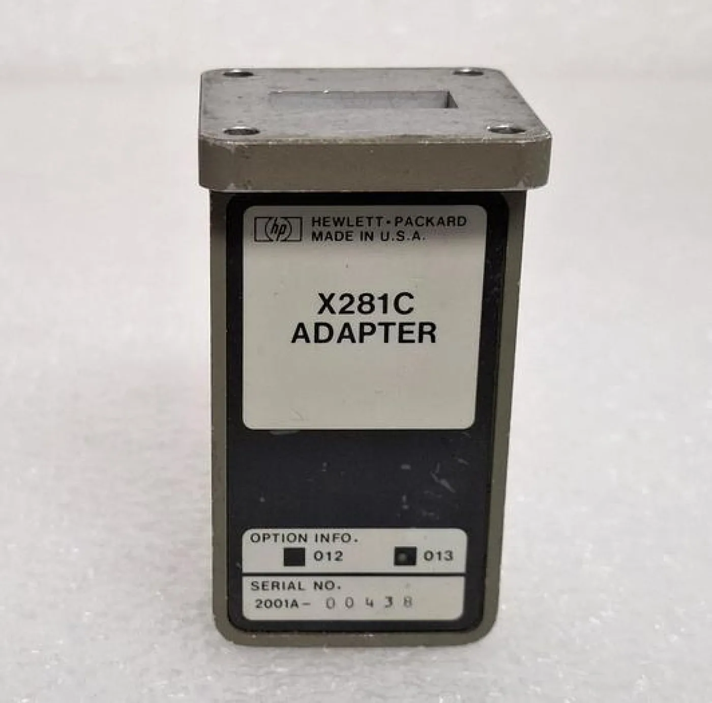 Keysight / Agilent X281C Waveguide to APC-7 Adapter - 3