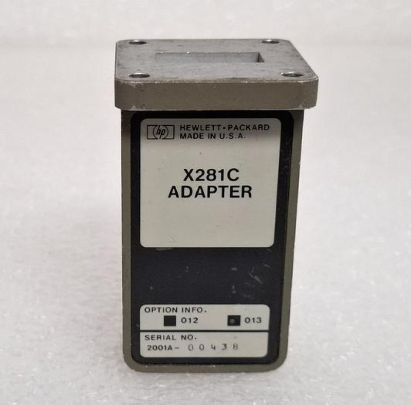 Keysight / Agilent X281C Waveguide to APC-7 Adapter