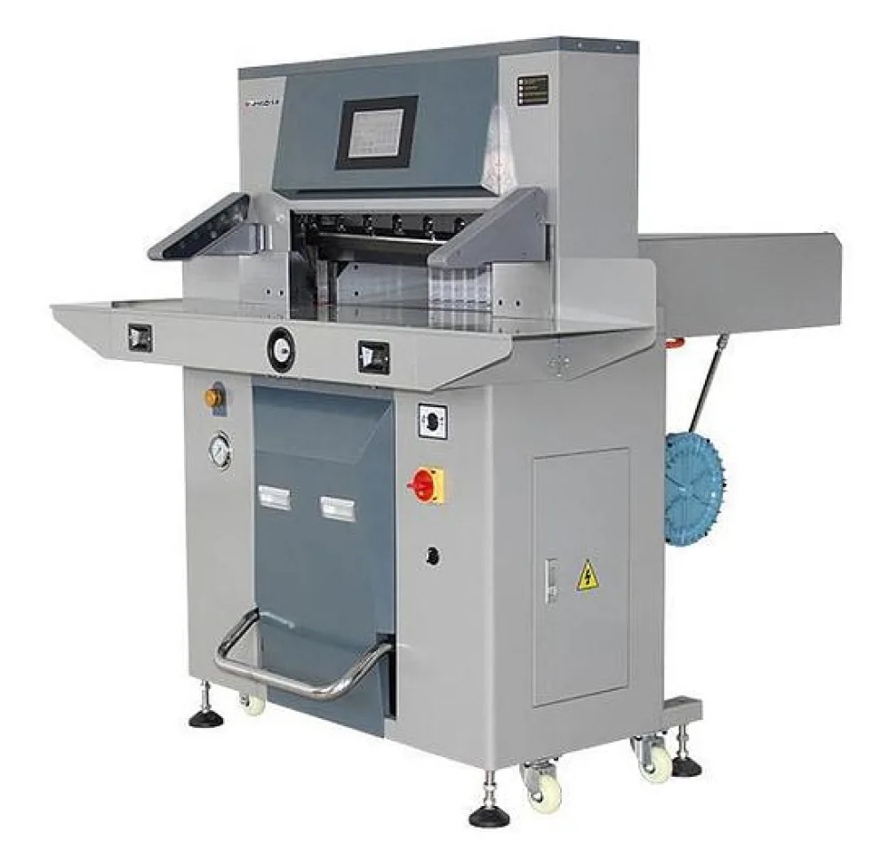 Máquina de Corte de Papel Hidráulica con Control Programable y Pantalla Táctil JDS 670RTS