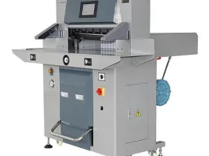 Máquina de Corte de Papel Hidráulica con Control Programable y Pantalla Táctil JDS 670RTS